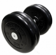 гантель 21 кг mb barbell mb-fdbm-b21