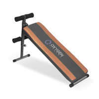 скамья для пресса oxygen fitness flat sit up board прямая