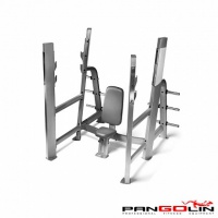 скамья для жима штанги вертикальная pangolin 5022