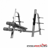 скамья для жима штанги отрицательная pangolin 5024