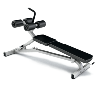 matrix g1-fw152 скамья для скручивания (серебристый)