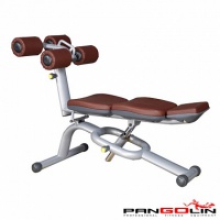 скамья для пресса регулируемая pangolin 6027