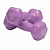 гантель в виниловой оболочке body solid 0.9 кг bstvd2