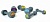 гантели 4 кг, пара reebok re-21054