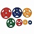 диск обрезиненный hefei dy-h-2012-1.25 с хватами 51 мм 1,25 кг зеленый